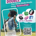 Double your social media bundle using Africellapp